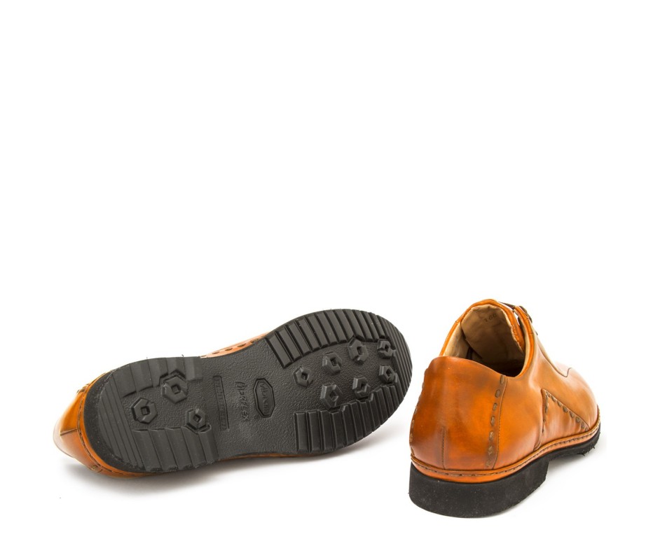 Pakerson DERBY BOLGHERI PELLE ARANCIO Liquidazione
