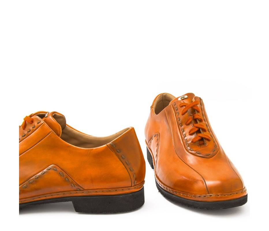 Pakerson DERBY BOLGHERI PELLE ARANCIO Liquidazione