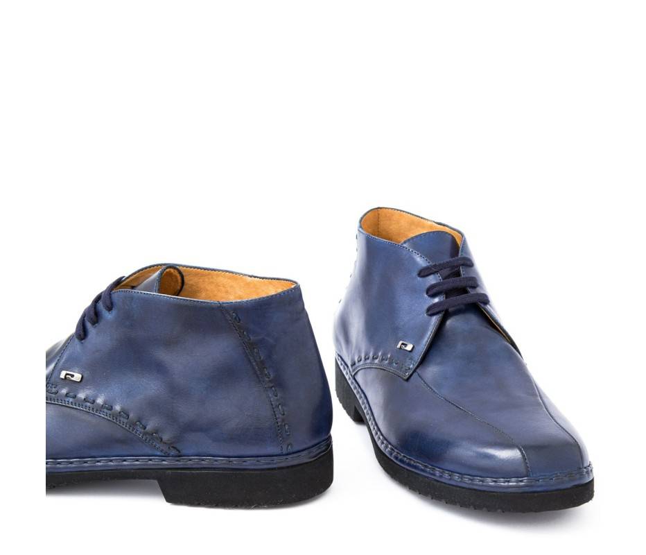 Pakerson POLACCHINO GREVE PELLE BLU NAVY Offerta settimanale