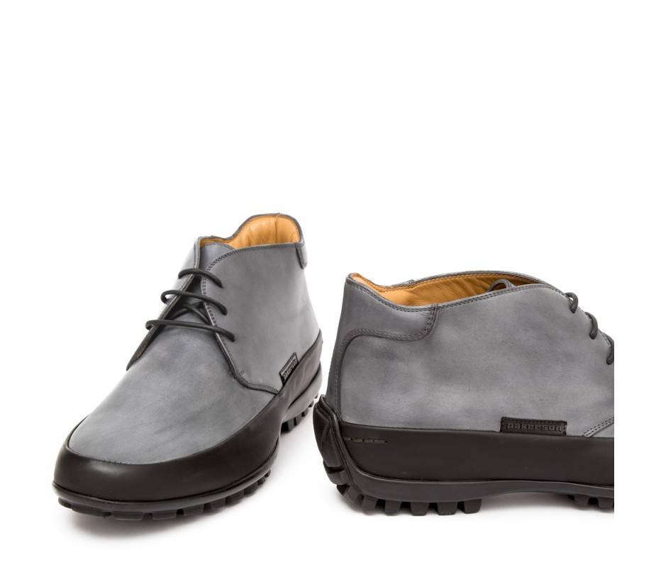Pakerson POLACCHINO MONTALCINO PELLE GRIGIO SMOG Soddisfazione Garantita