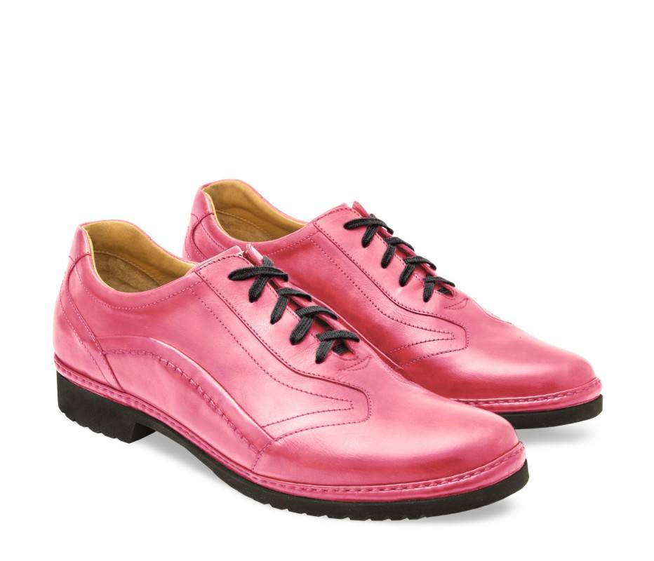 Pakerson DERBY PIENZA PELLE ROSA Presa
