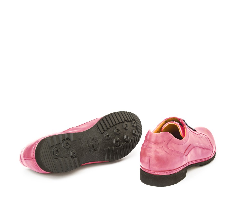 Pakerson DERBY PIENZA PELLE ROSA Presa
