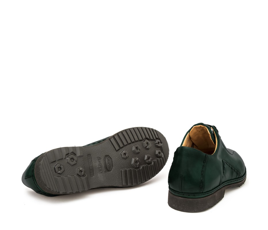 Pakerson DERBY BOLGHERI PELLE VERDE INTENSO Sconto