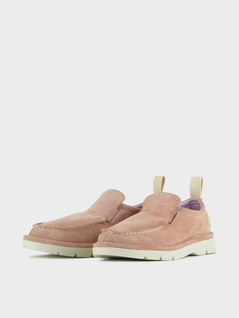 ﻿Panchic SLIP ON P19 DONNA IN SUEDE ROSA CIPRIA Sconto