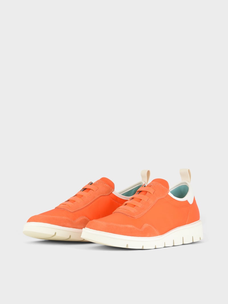 Panchic SLIP ON P05 UOMO IN NYLON E SUEDE ARANCIO Outlet
