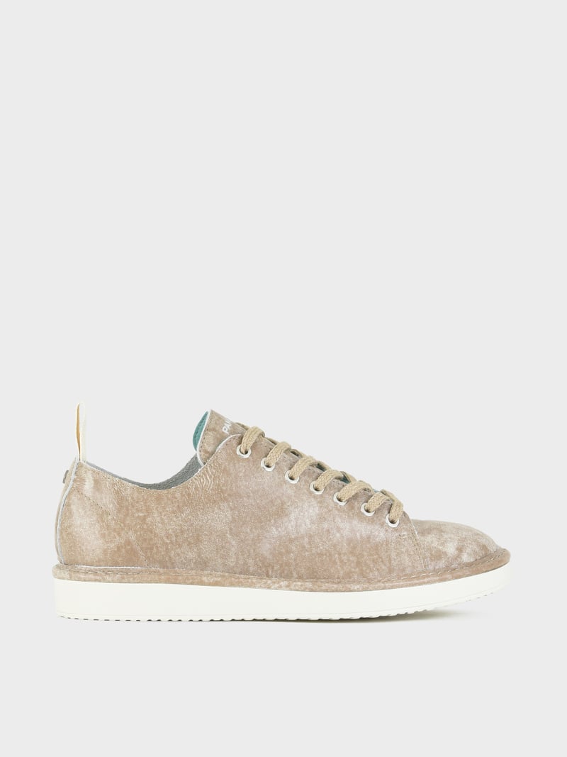 Panchic SCARPA ALLACCIATA P01 UOMO IN PELLE CON FINISH AVIATOR NOCE 2025