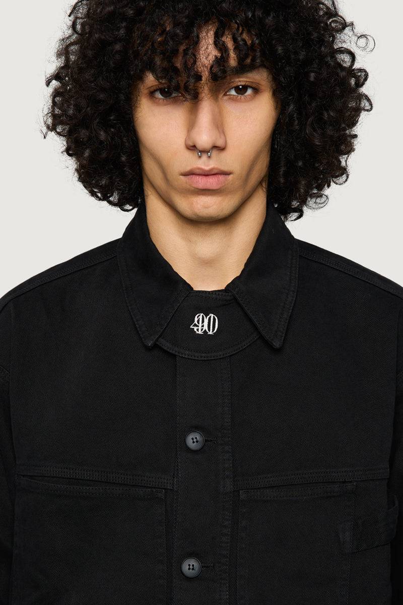 Paura ASH OVERSHIRT BLACK C41 X PAURA Vendita