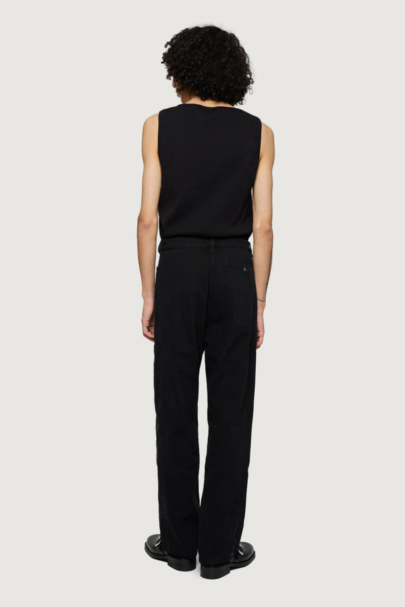 Paura BROCK WORKPANTS BLACK C41 X PAURA Promozione