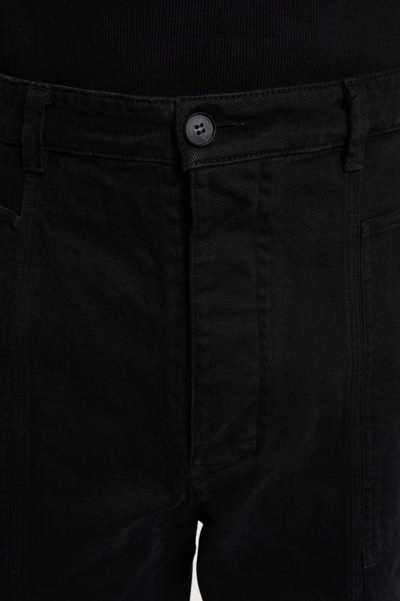 Paura BROCK WORKPANTS BLACK C41 X PAURA Promozione