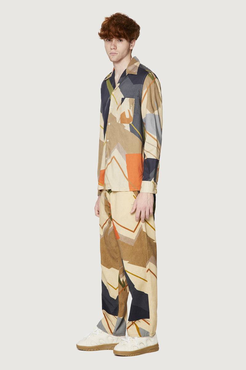 Paura AUSTIN SHIRT SAND CAMO Negozi Online