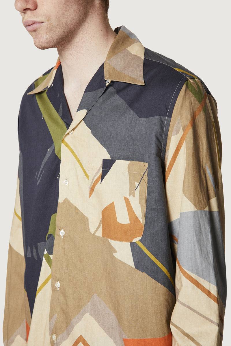 Paura AUSTIN SHIRT SAND CAMO Negozi Online