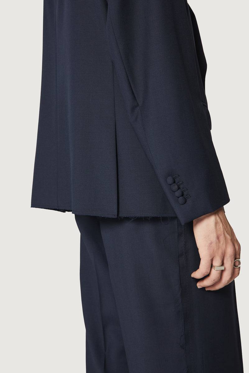 Paura CASSEL DOUBLEBREASTED SUIT JACKET DARK BLUE Consegna Veloce