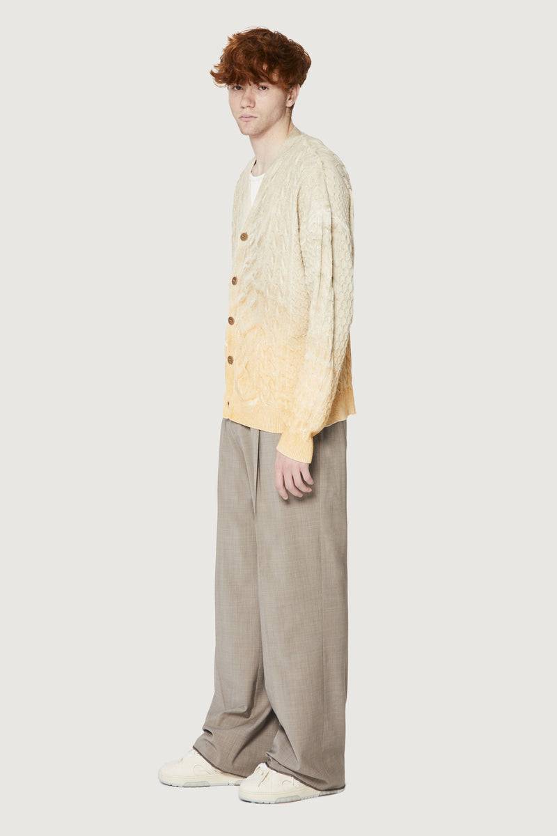 Paura CLARK CARDIGAN CREAM/ORANGE Promozione Limitata