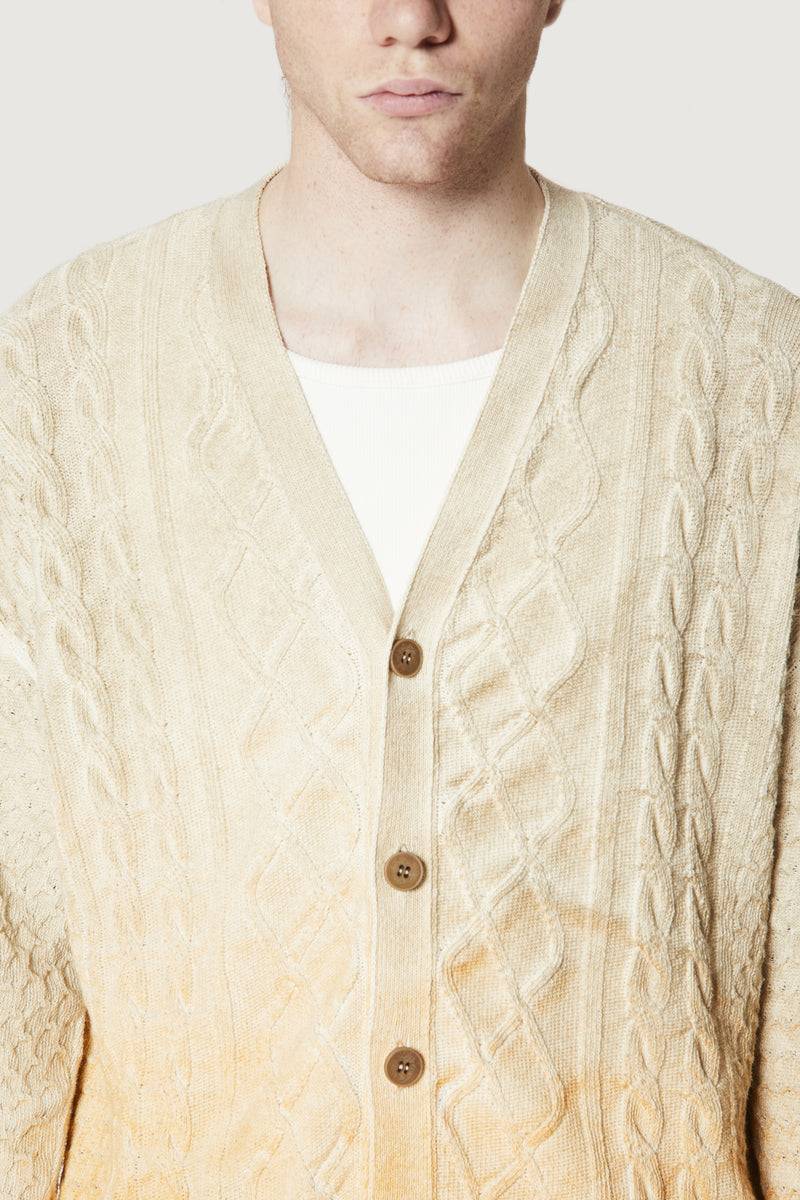 Paura CLARK CARDIGAN CREAM/ORANGE Promozione Limitata