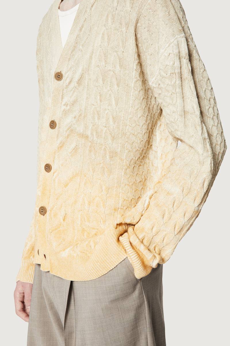 Paura CLARK CARDIGAN CREAM/ORANGE Promozione Limitata