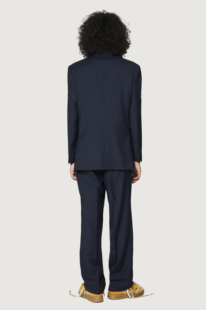 Paura CREW SINGLEBREASTED SUIT JACKET DARK BLUE Novità