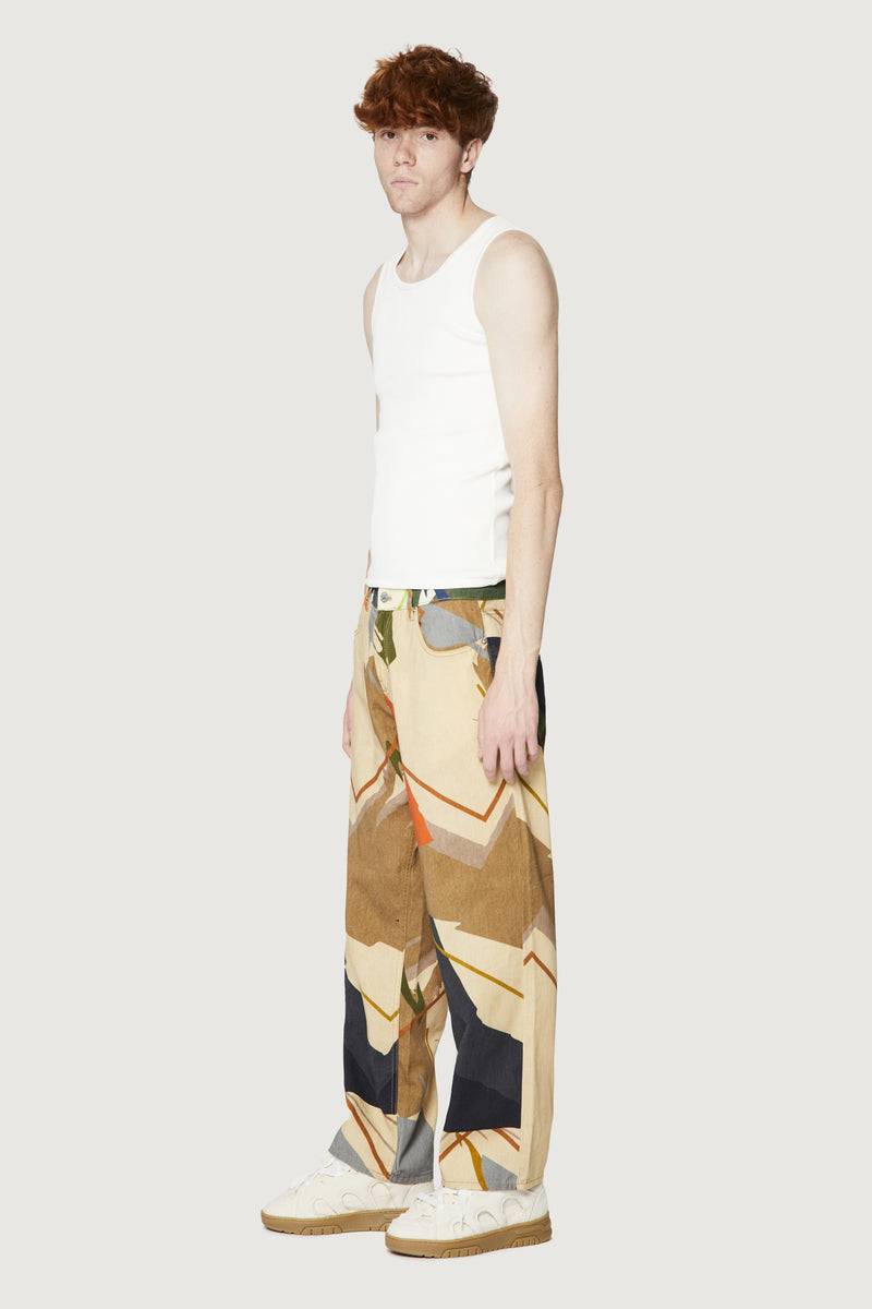 Paura DAVE 5 POCKETS SAND CAMO Presa