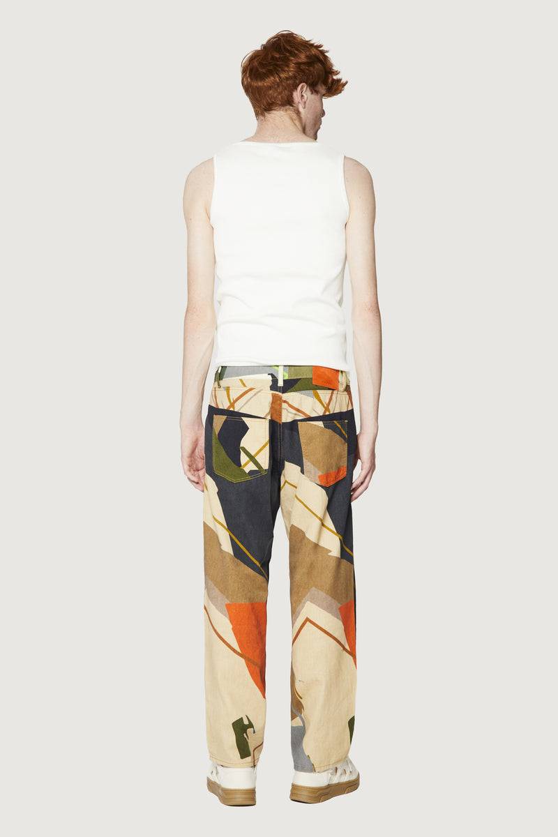 Paura DAVE 5 POCKETS SAND CAMO Presa