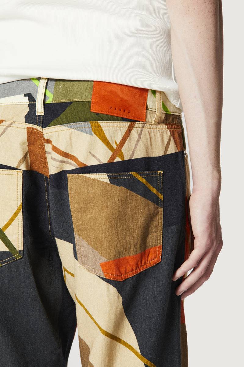Paura DAVE 5 POCKETS SAND CAMO Presa
