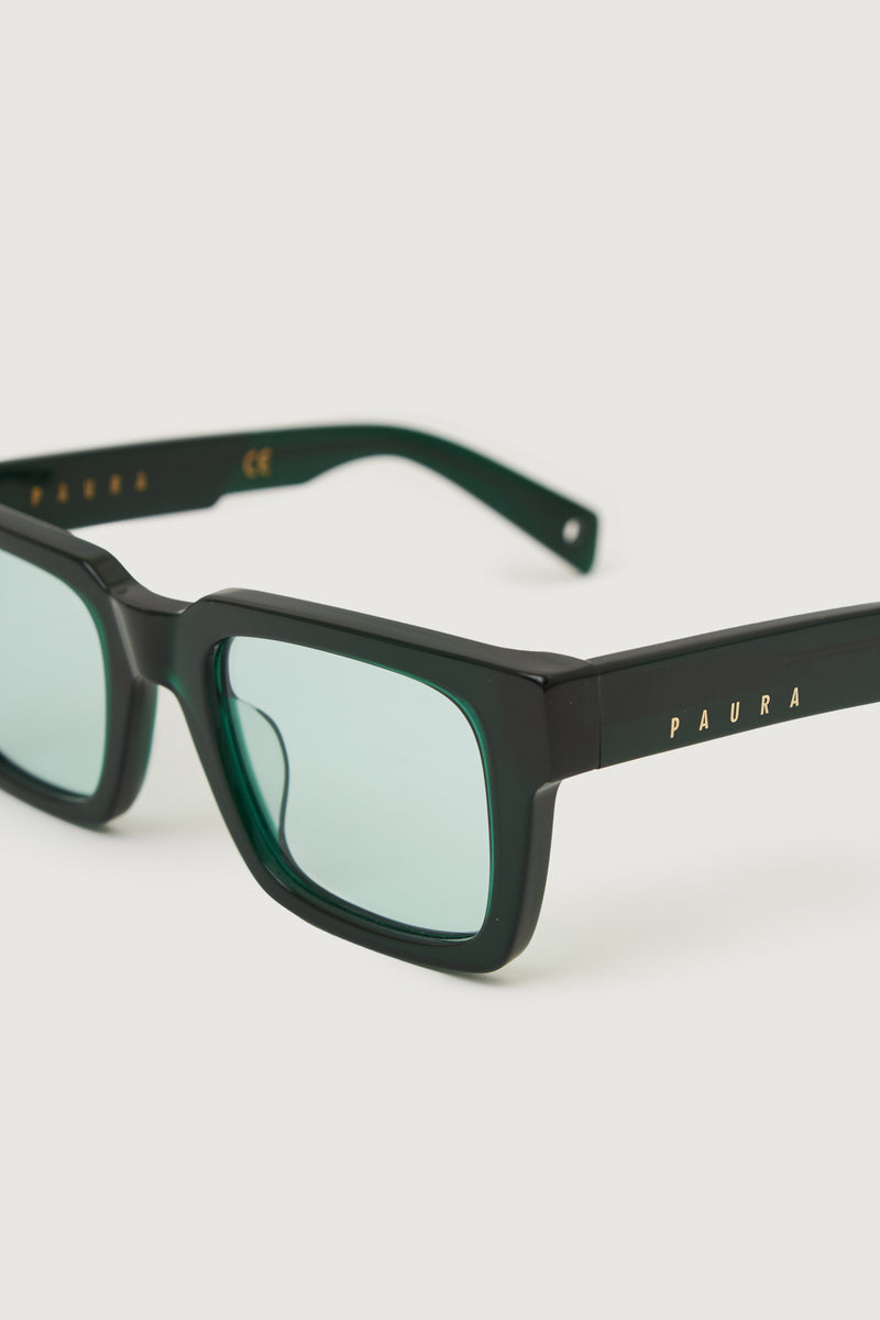 Paura DELIRIO SUNGLASSES BLACK GREEN/CELESTIAL LENS Sconto