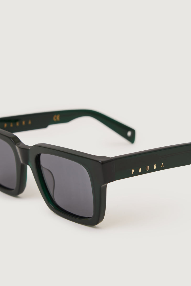 Paura DELIRIO SUNGLASSES BLACK GREEN/GREY LENS Offerta