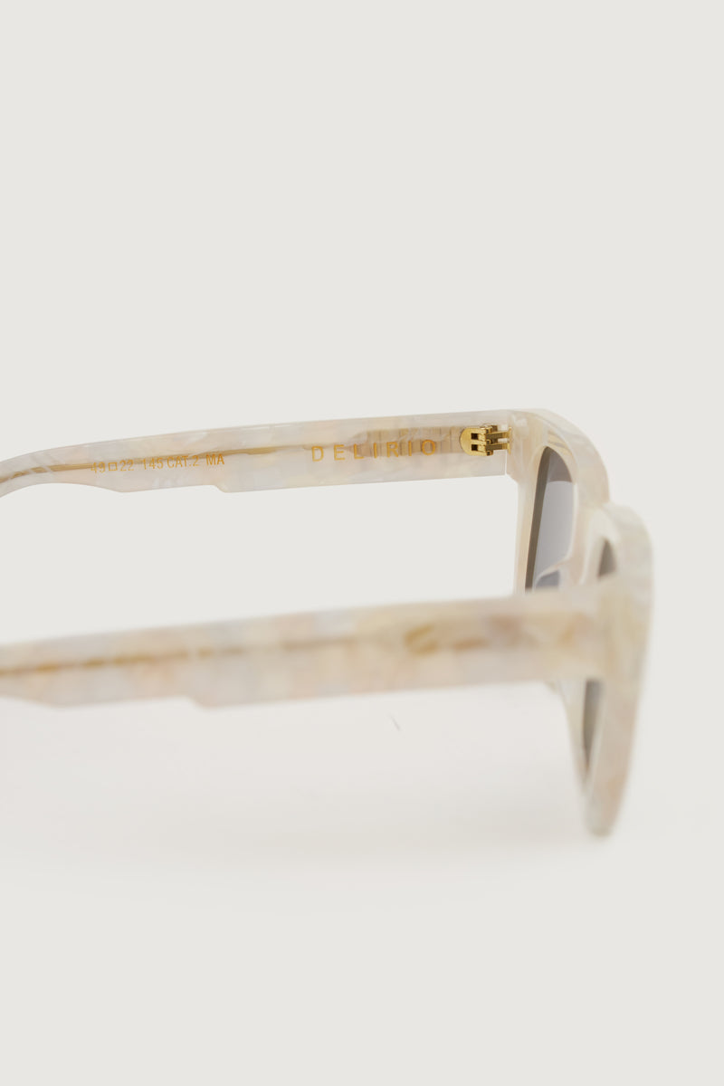 Paura DELIRIO SUNGLASSES PEARL/GREY LENS Outlet