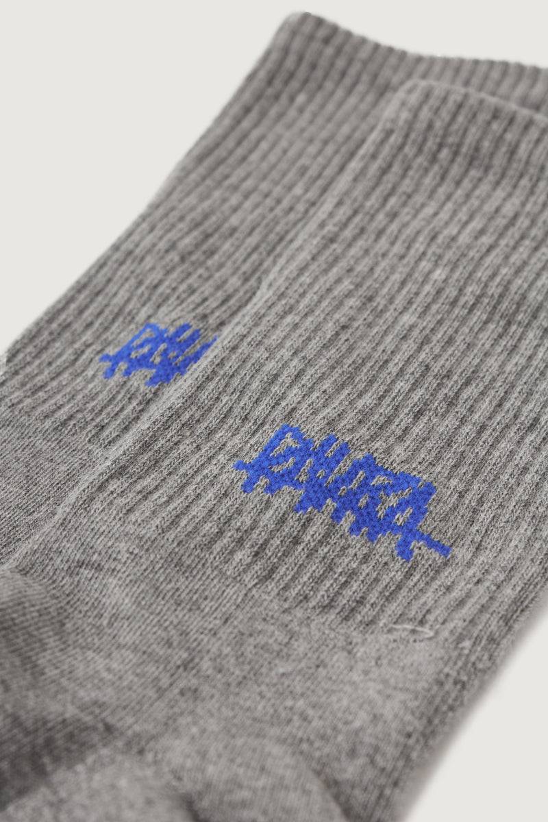 Paura EGAN SOCKS MELANGE GREY Vendita Calda