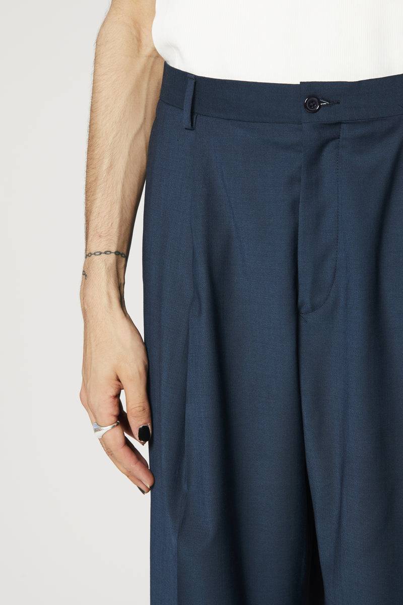 Paura EGON CLASSIC PANTS PETROLEUM In Saldo