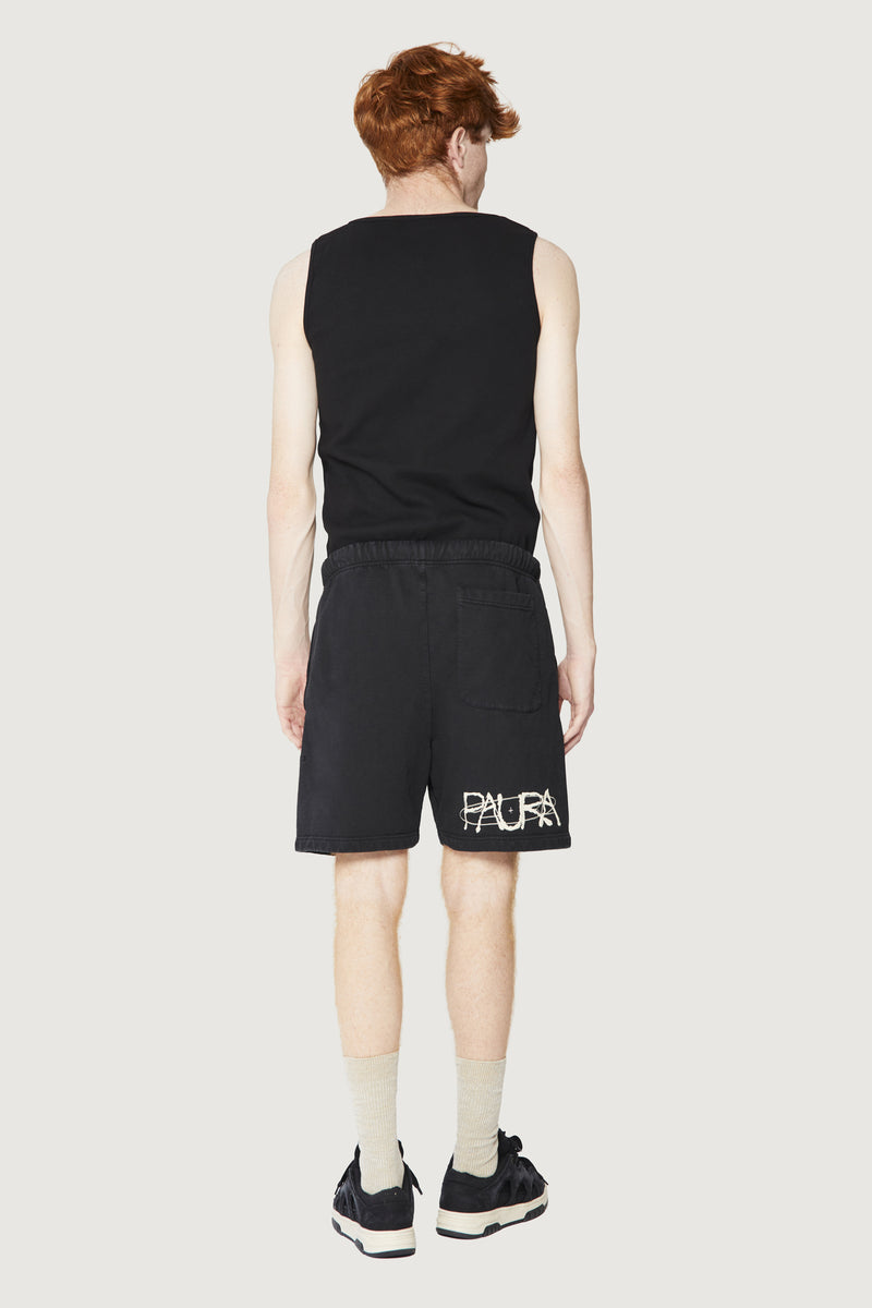 Paura FILIPPO SHORTS COSMIC LOGO BLACK Spedizione gratuita