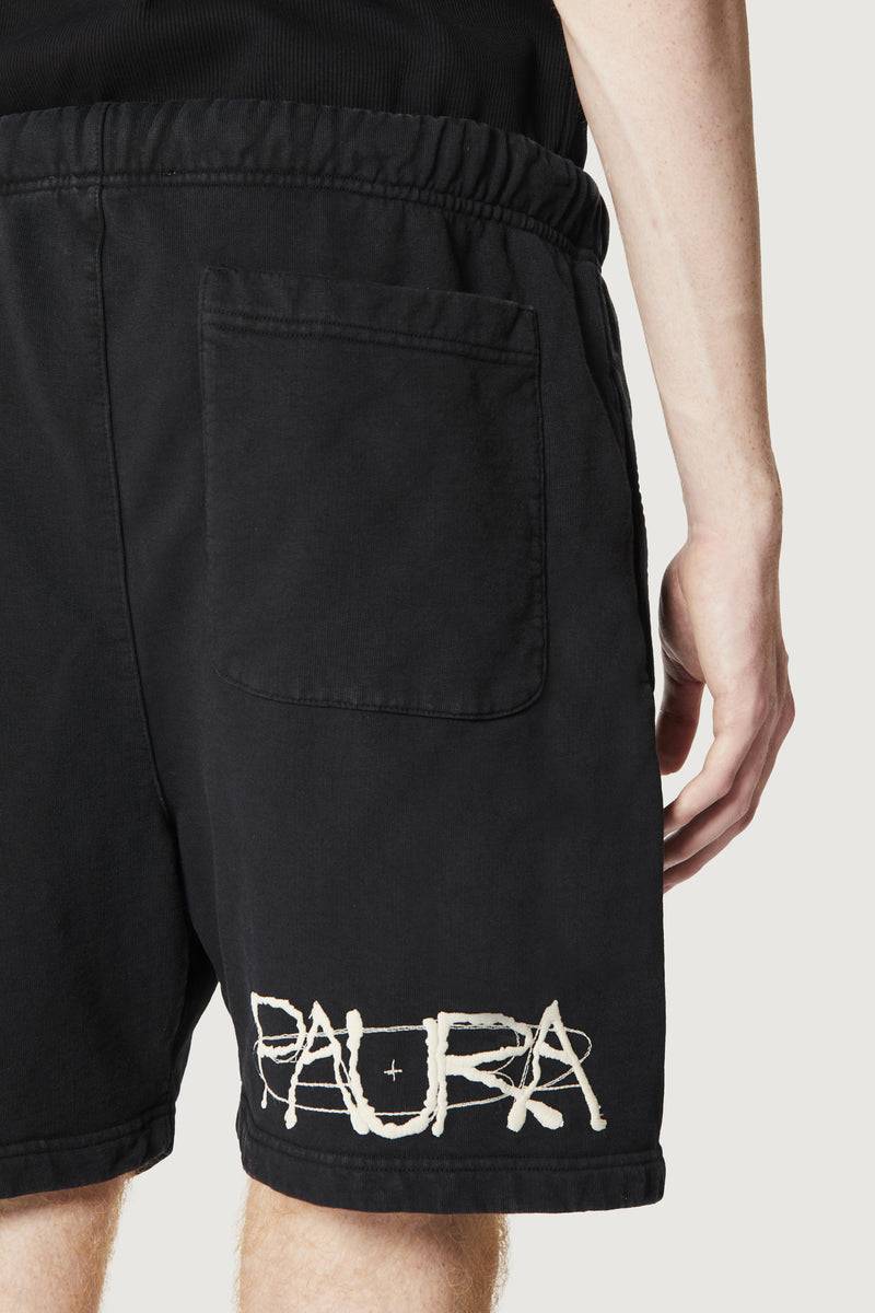 Paura FILIPPO SHORTS COSMIC LOGO BLACK Spedizione gratuita