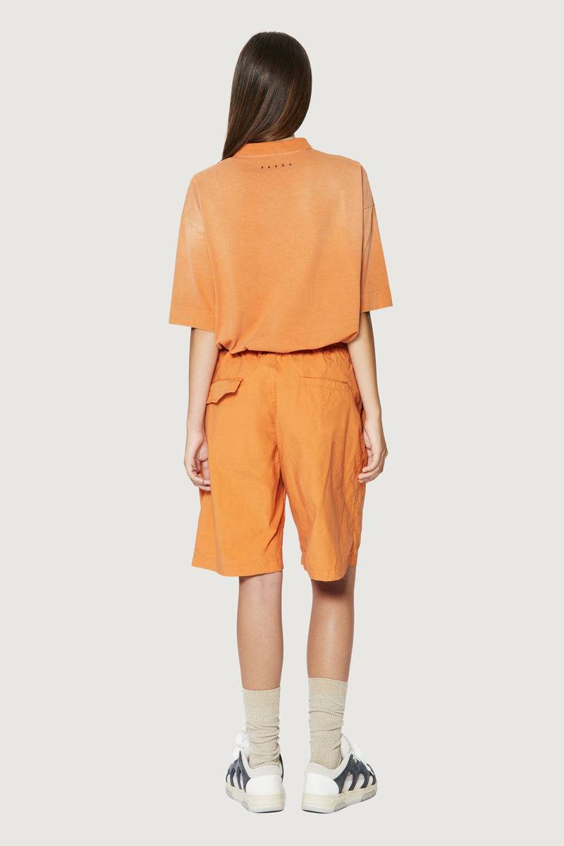 Paura HARRISON PENCE SHORTS ORANGE Comprare a buon mercato