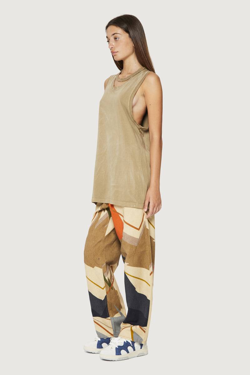 Paura HUGO TANK TOP MUD Flash Sale