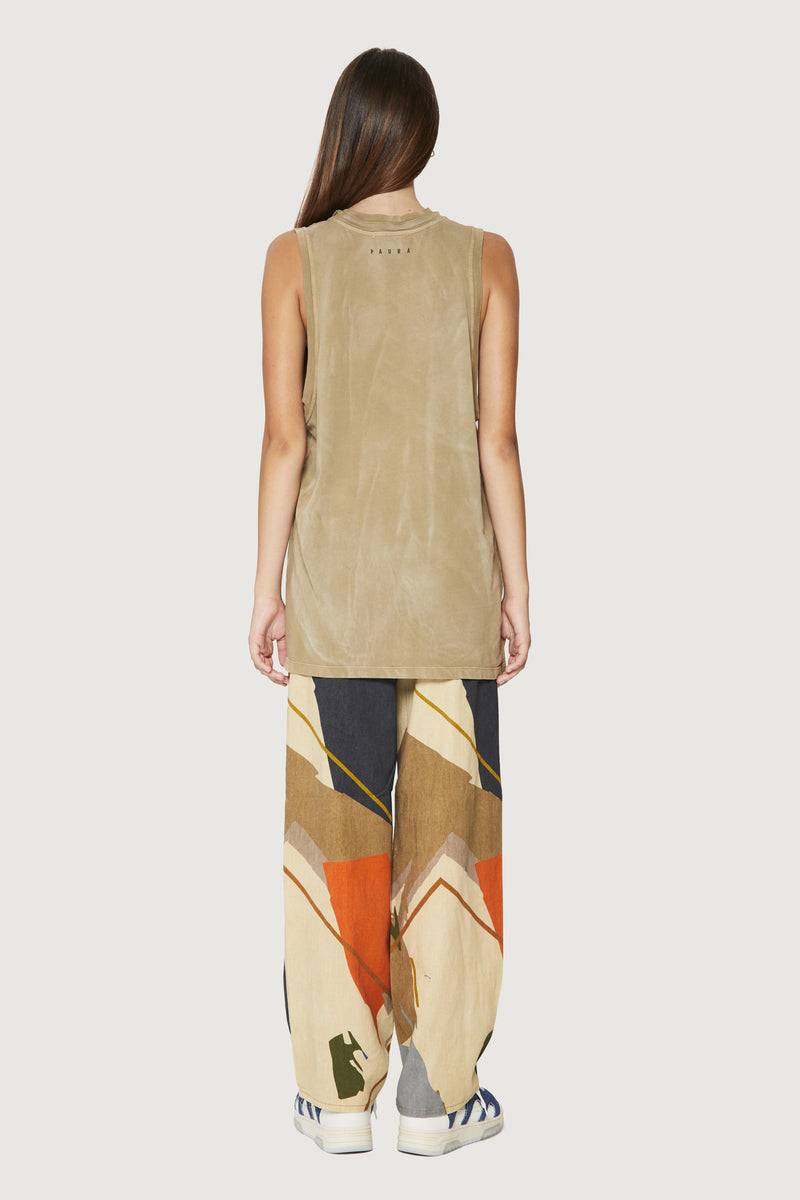 Paura HUGO TANK TOP MUD Flash Sale