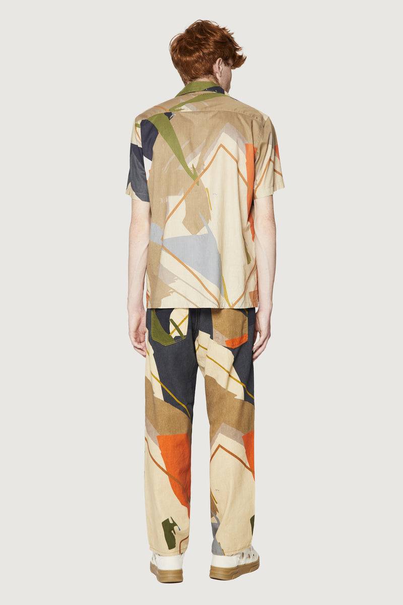 Paura JEREMY BOWLING SHIRT SAND CAMO Vendite stagionali