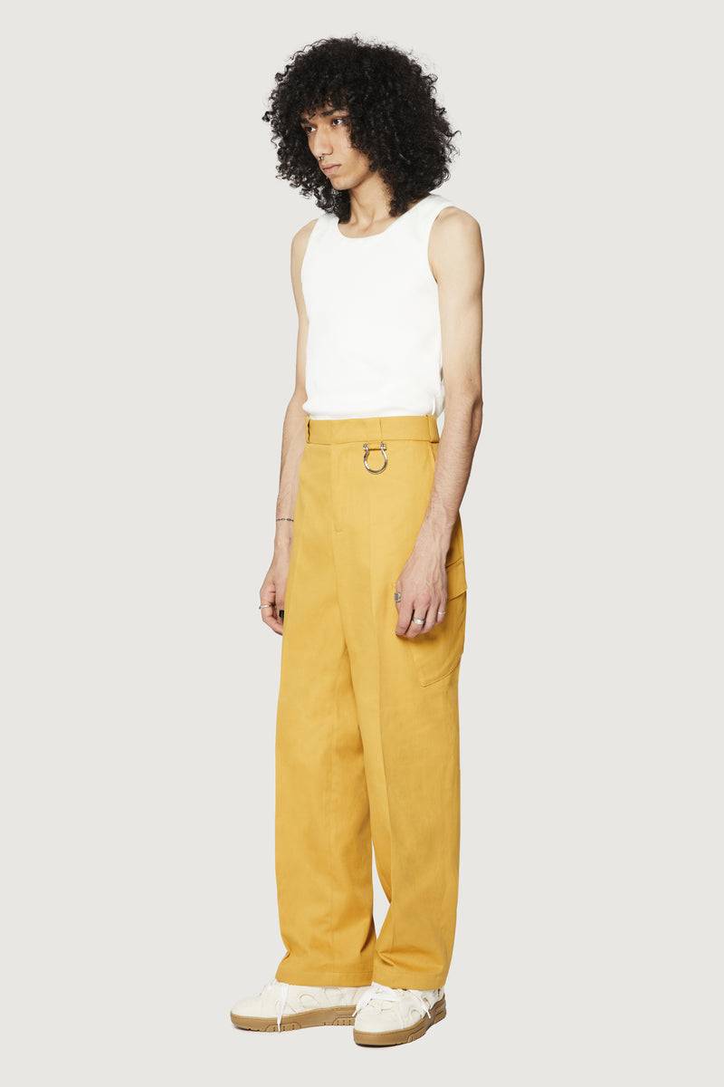 Paura JONIS CLASSIC PANTS OCHER Black Friday