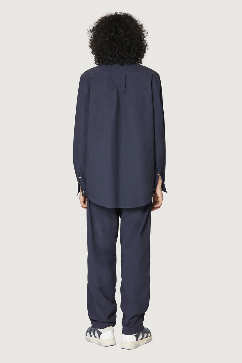 Paura KONIA OVERSIZED SHIRT DARK BLUE Offerta migliore