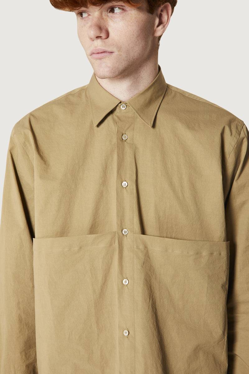 Paura KONIA OVERSIZED SHIRT MUD Latest fashion