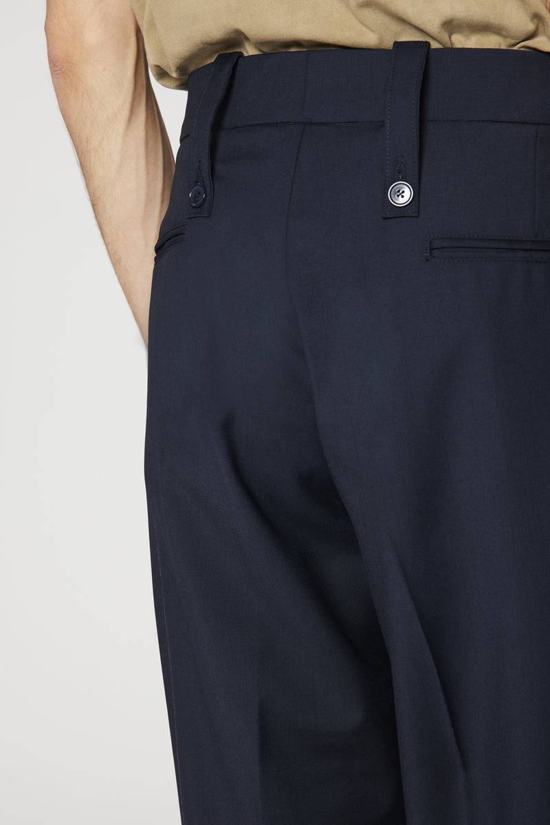 Paura KYROS CLASSIC PANTS DARK BLUE Online Outlet