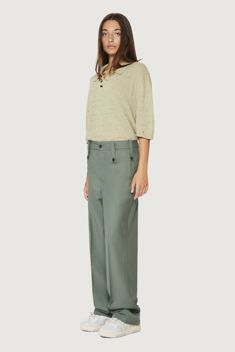 Paura KYROS CLASSIC PANTS SAGE Offerte esclusive