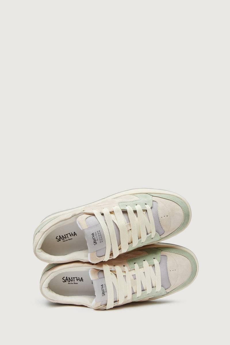 Paura SANTHA MODEL 2 - SUEDE MINT Ritorno libero