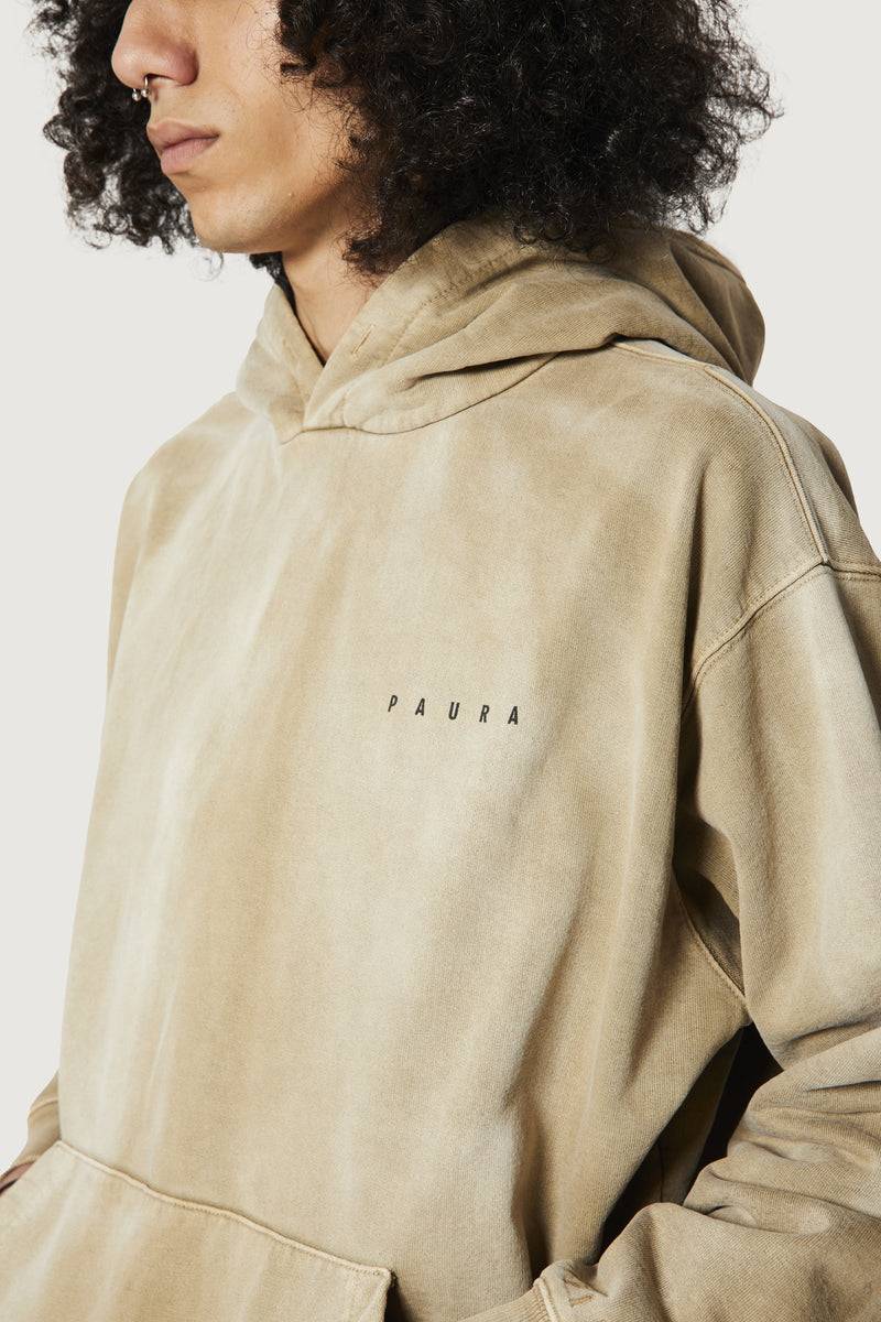 Paura SANTI HOODIE SWEATSHIRT MUD Ultimi due giorni