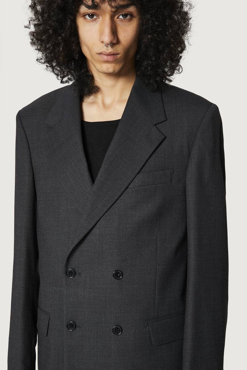 Paura THOM DOUBLEBREASTED SUIT JACKET BLACK Promozione temporanea