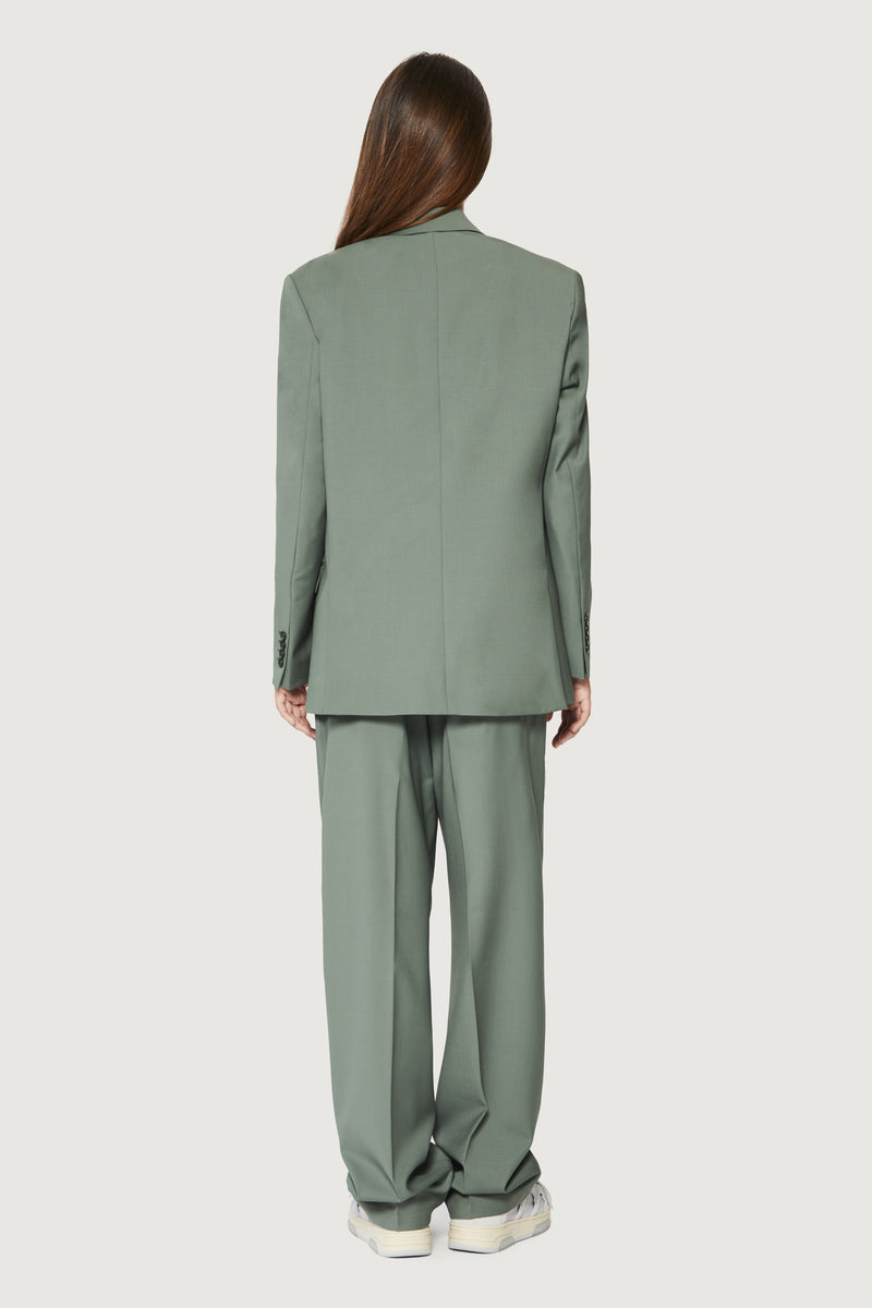 Paura THOM DOUBLEBREASTED SUIT JACKET SAGE Fino al 50% di sconto