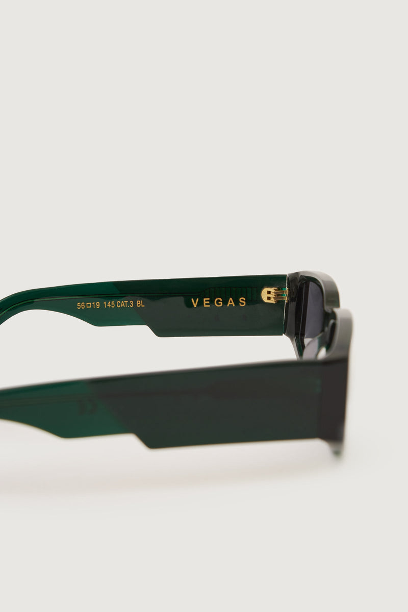 Paura VEGAS SUNGLASSES BLACK GREEN/GREY LENS Only for today