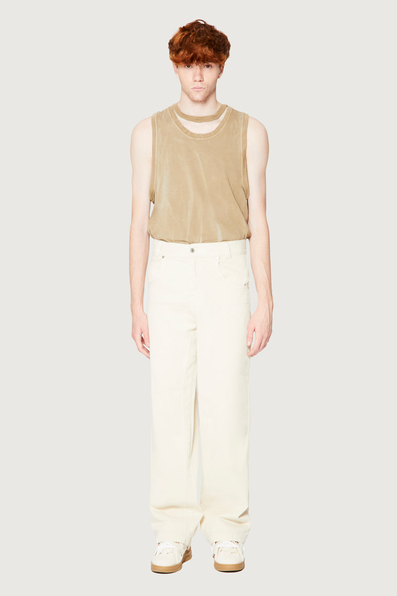 Paura VIVIENNE 5 POCKETS OFF WHITE Fino al 55% di sconto