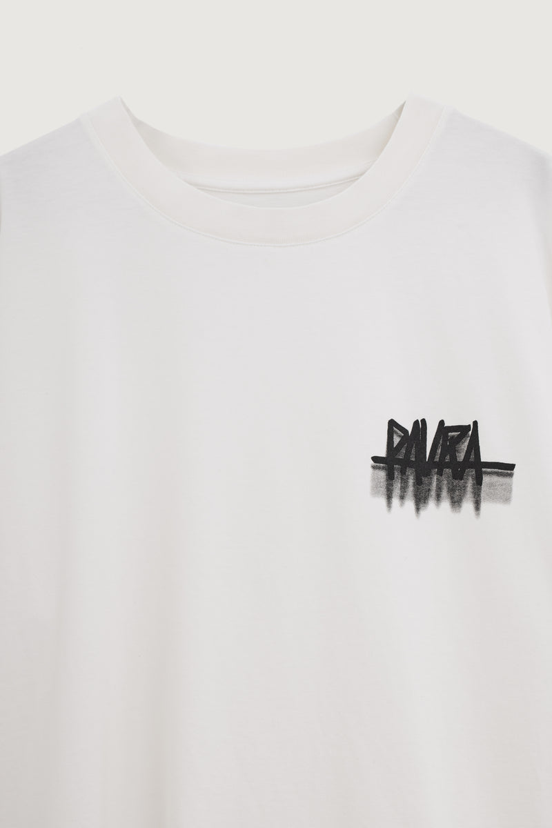 Paura YANNIS OVERSIZED T-SHIRT PAURA OFF WHITE Super sconto