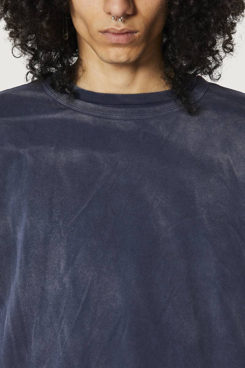 Paura ZENO DOUBLE LAYER LONGSLEEVE DARK BLUE Enormi sconti