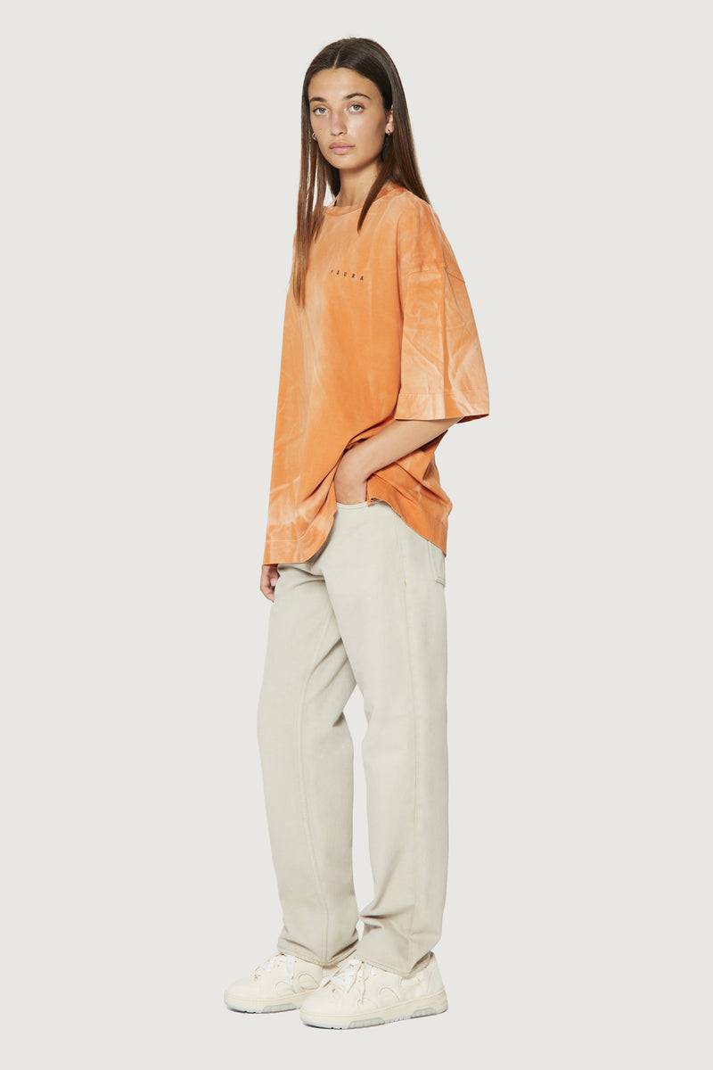 Paura SAID OVERSIZED T-SHIRT ORANGE Esporta salva