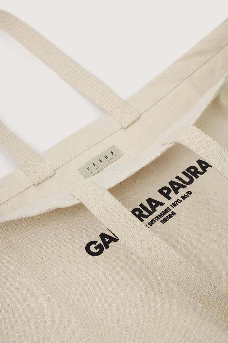 Paura NORA TOTE BAG OFF WHITE Promozione