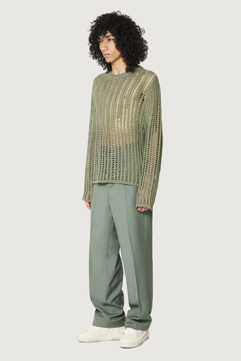 Paura RAOUL SWEATER GREEN Fino Al -60%